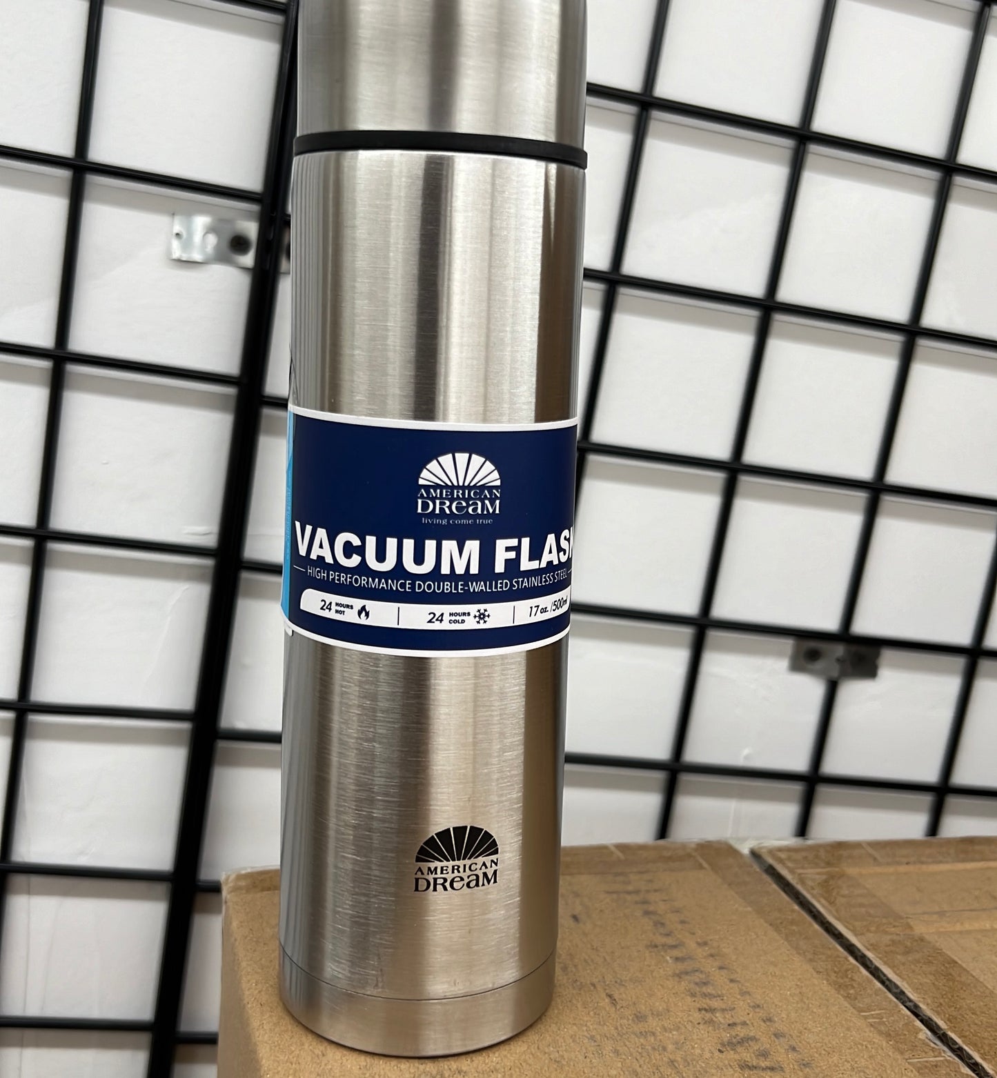 500ml/17oz Double Wall S.S. Vacuum Flask