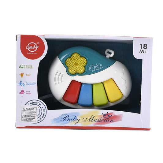 Baby Musical Piano, With Lights & Music 18 M+, Parental-Child Interaction & Sleek Design