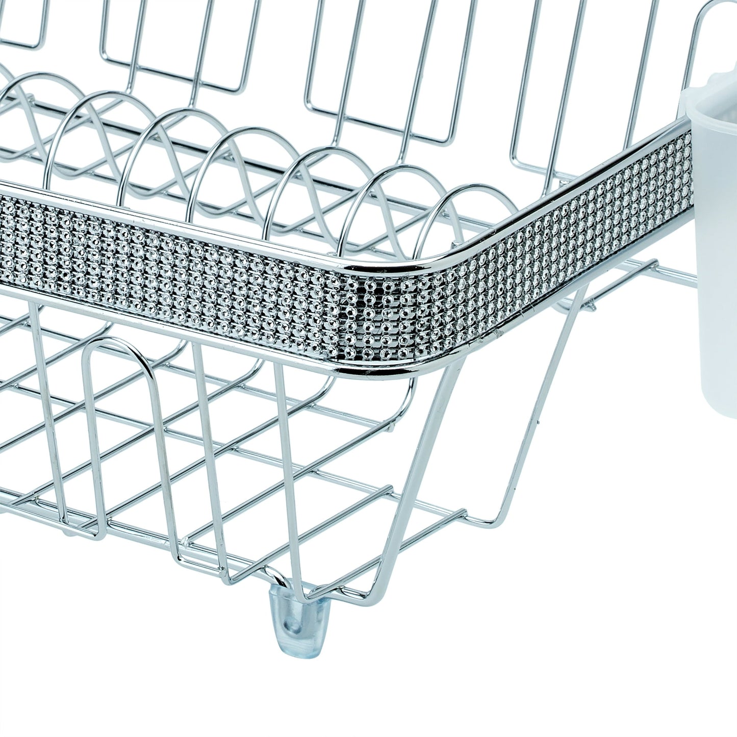 Kitchen Details Drying Rack 17.7" L X 5.31" H in Pave Diamond Design