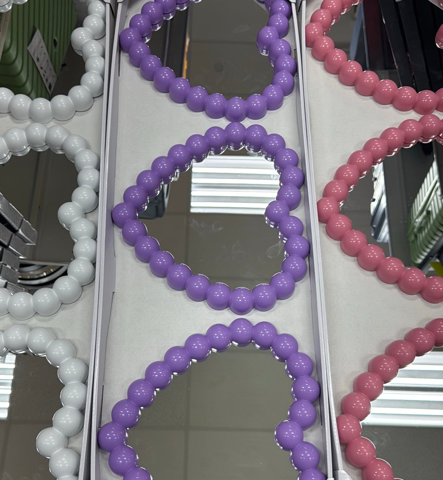 3pc heart mirror set