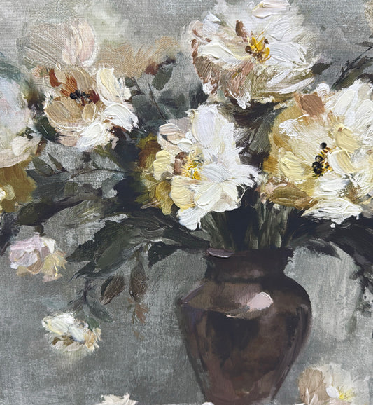 Floral dream framed art