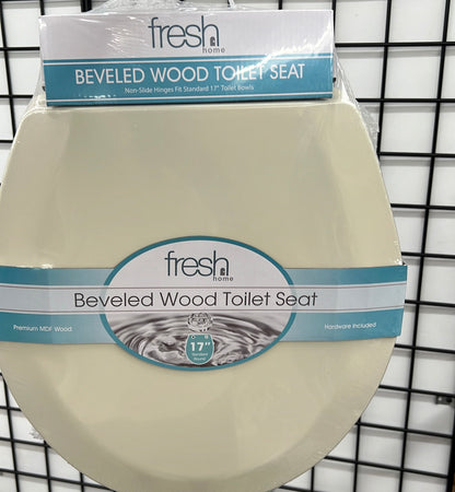 Beige Toilet Seat