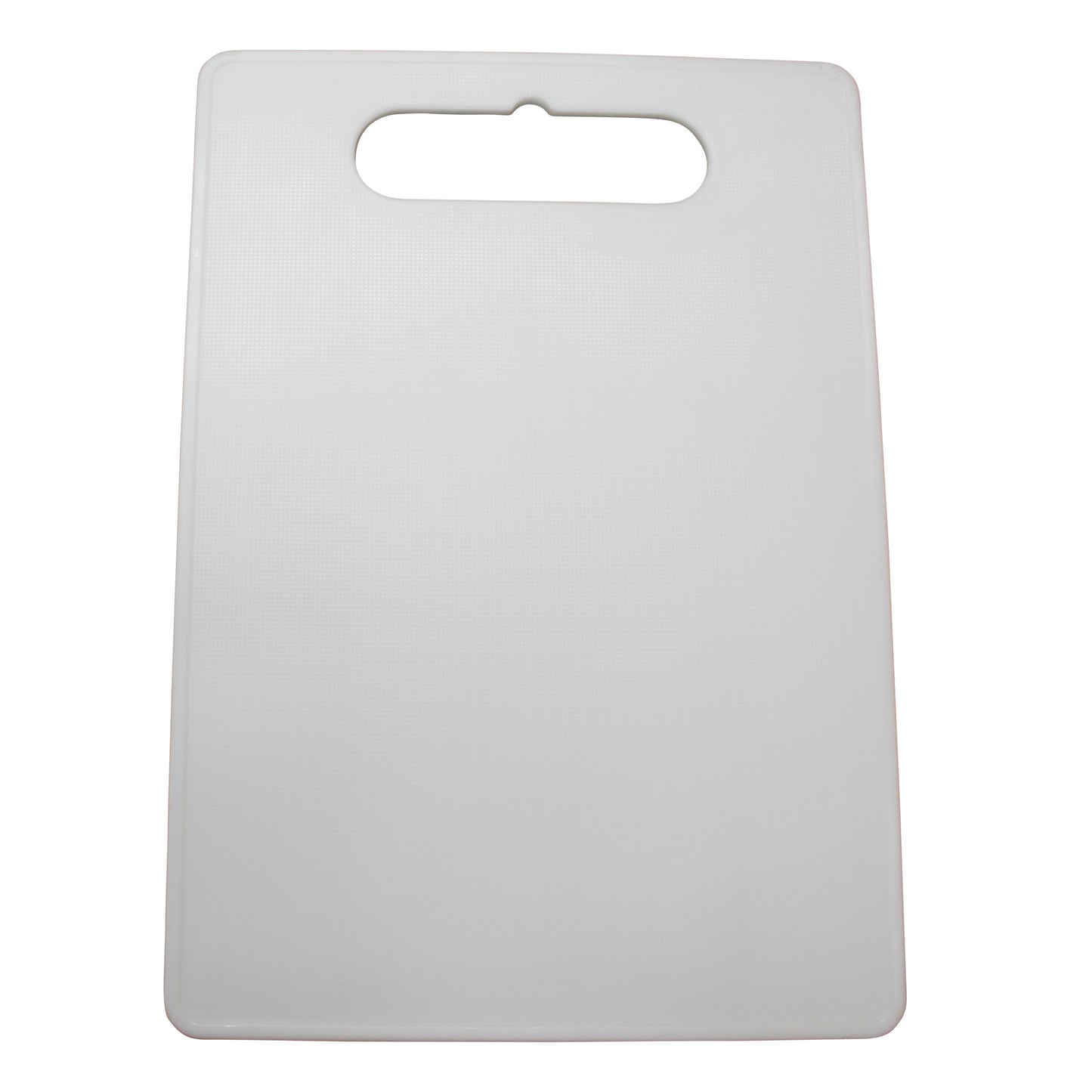 IMUSA Large Plastic Cutting Board, White