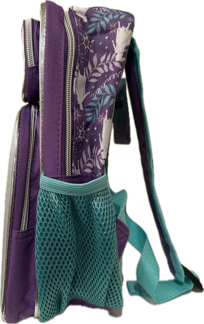 Small Backpack - Disney - Frozen 2 Elsa/Anna Heart 3D Pop-up 12" Bag