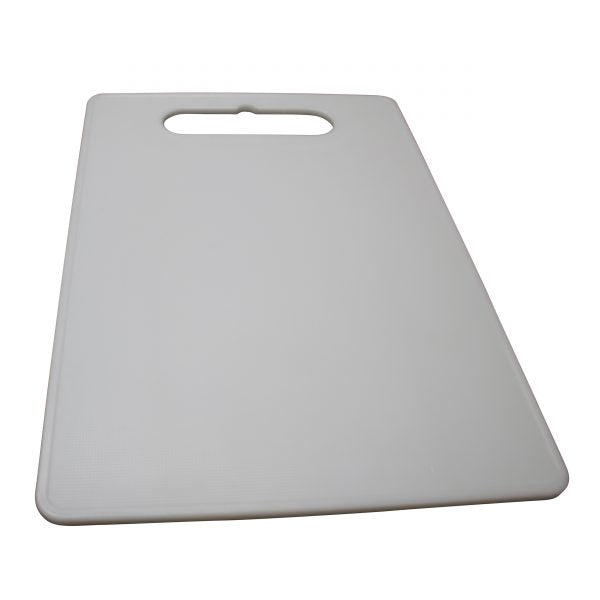 IMUSA Large Plastic Cutting Board, White