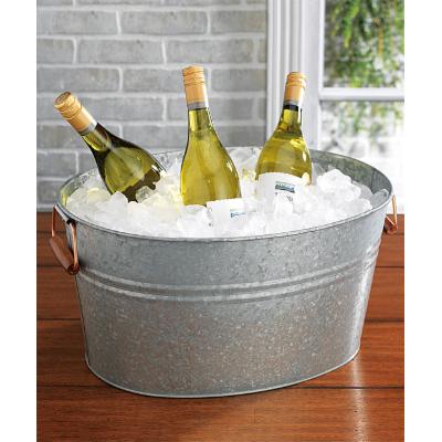 Home Essentials and Beyond Ice Buckets - Copper-Handle Ice Chest