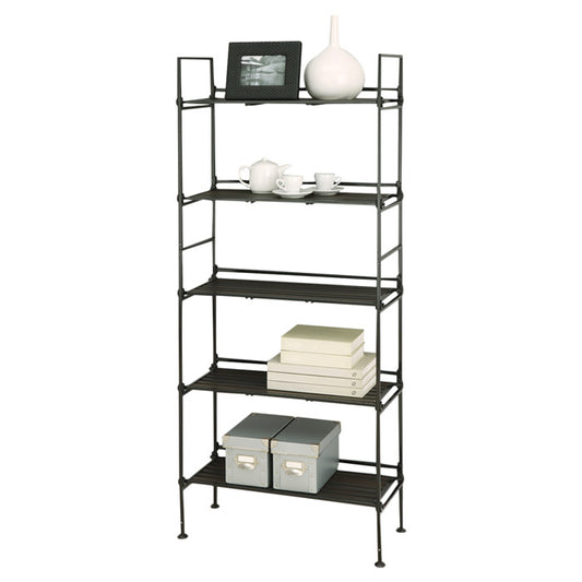 Organize It All Ebonize 5-Tier Shelf in Espresso