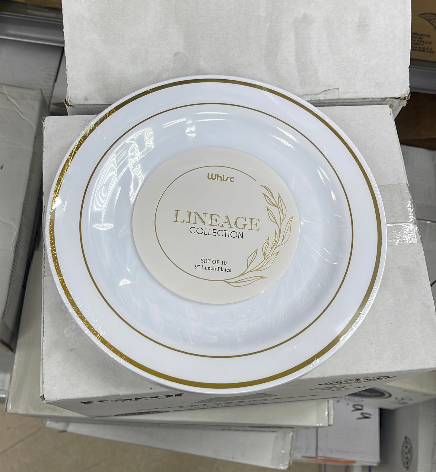 Lineage Collection 9” inch Lunch Plates