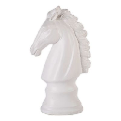 Home Essentials & Beyond 19.25-Inch Horse Head in Matte White