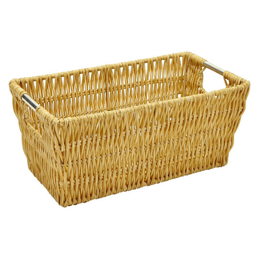 Simplify Small Basket for Storage with Handles, Natural