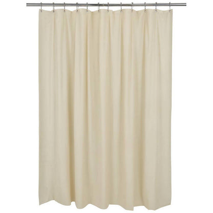 Bath Bliss Heavy Shower Curtain Liner in Beige