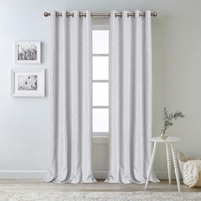 Bee & Willow Oakdale 84-Inch Grommet 100% Blackout Curtain Panel in Navy (Single)