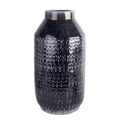 Home Essentials & Beyond 12.99-Inch Hand-Thrown Ceramic Decorative Vase in Off-White