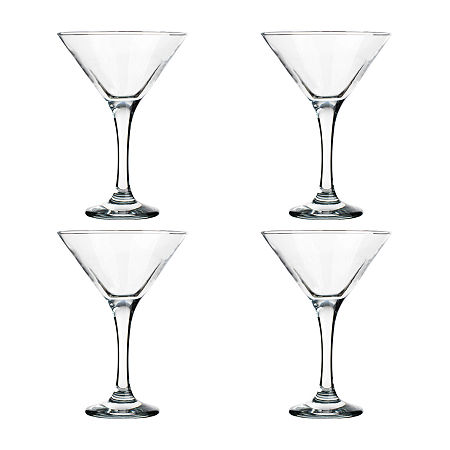 Home Essentials & Beyond 6 Ounce Martini Glasses - Set of 4