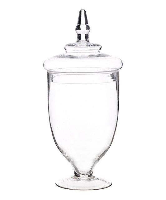 Home Essentials and Beyond Decorative Jars - Clear Apothecary Jar