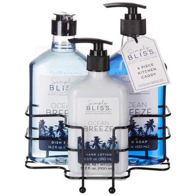 Simply Bliss Ocean Breeze 4 Pc. Hand Soap & Lotion Set