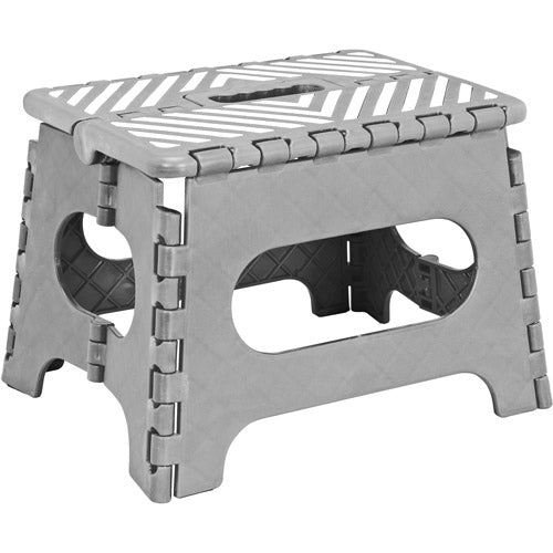 Simplify 0.75' Plastic Step Stool (23650-GRAY)