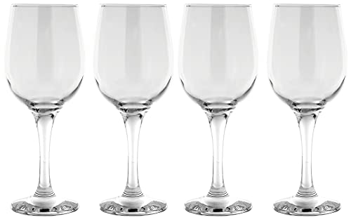 Home Essentials 4pc Wine Glass Set One Size Clear