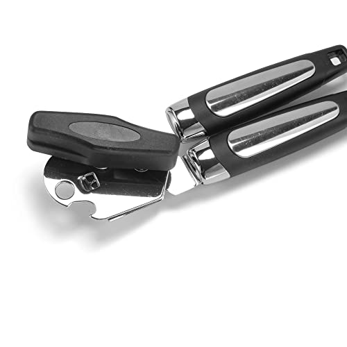 Dominion Can Opener Manual, Handheld Strong Heavy Duty Can Opener, Good Grips Anti-slip Hand Grip, Stainless Steel Sharp Blade, Ergonomic and Easy to