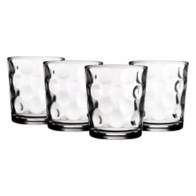 Eclipse 13-Ounce Double Old Fashioned Glasses (Set of 4) Clear