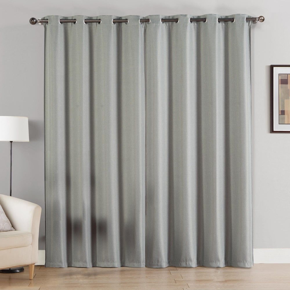 NEIL BLACKOUT WINDOW CURTAIN PANEL | Sliver
