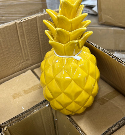 9.5"H MARIGOLD PINEAPPLE FIGURINE