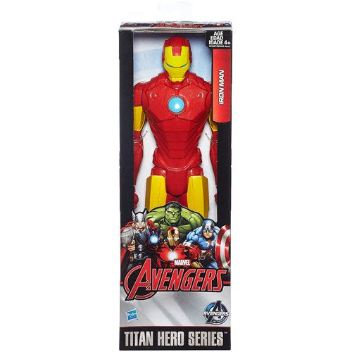 Marvel Avengers Titan Hero Series Iron Man 12-Inch Figure