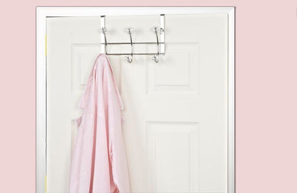 Simplify 6 Hook Over the Door Hanging Rack