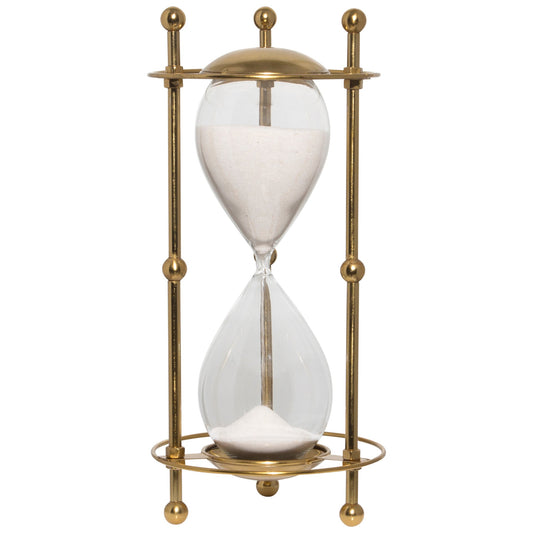 12.5"H Gold Cage Sandtimer