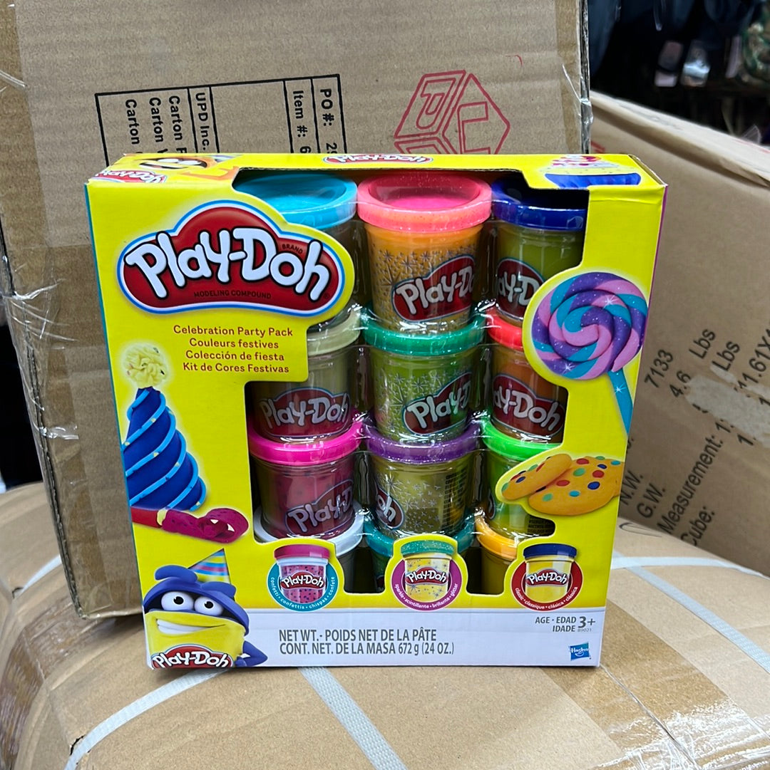 Play doh best sale celebration party pack