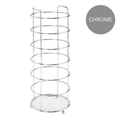 Bath Bliss Chrome Tissue Roll Holder - 5.75"Rd X 14.50"