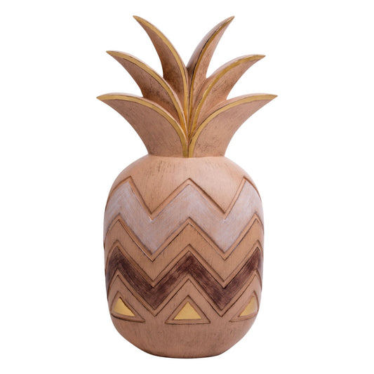 11.5x11"H Global Pineapple Figure